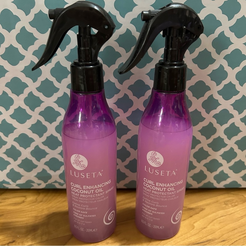 Luseta Curl Enhancing Coconut Oil Heat Protectant Spray Set